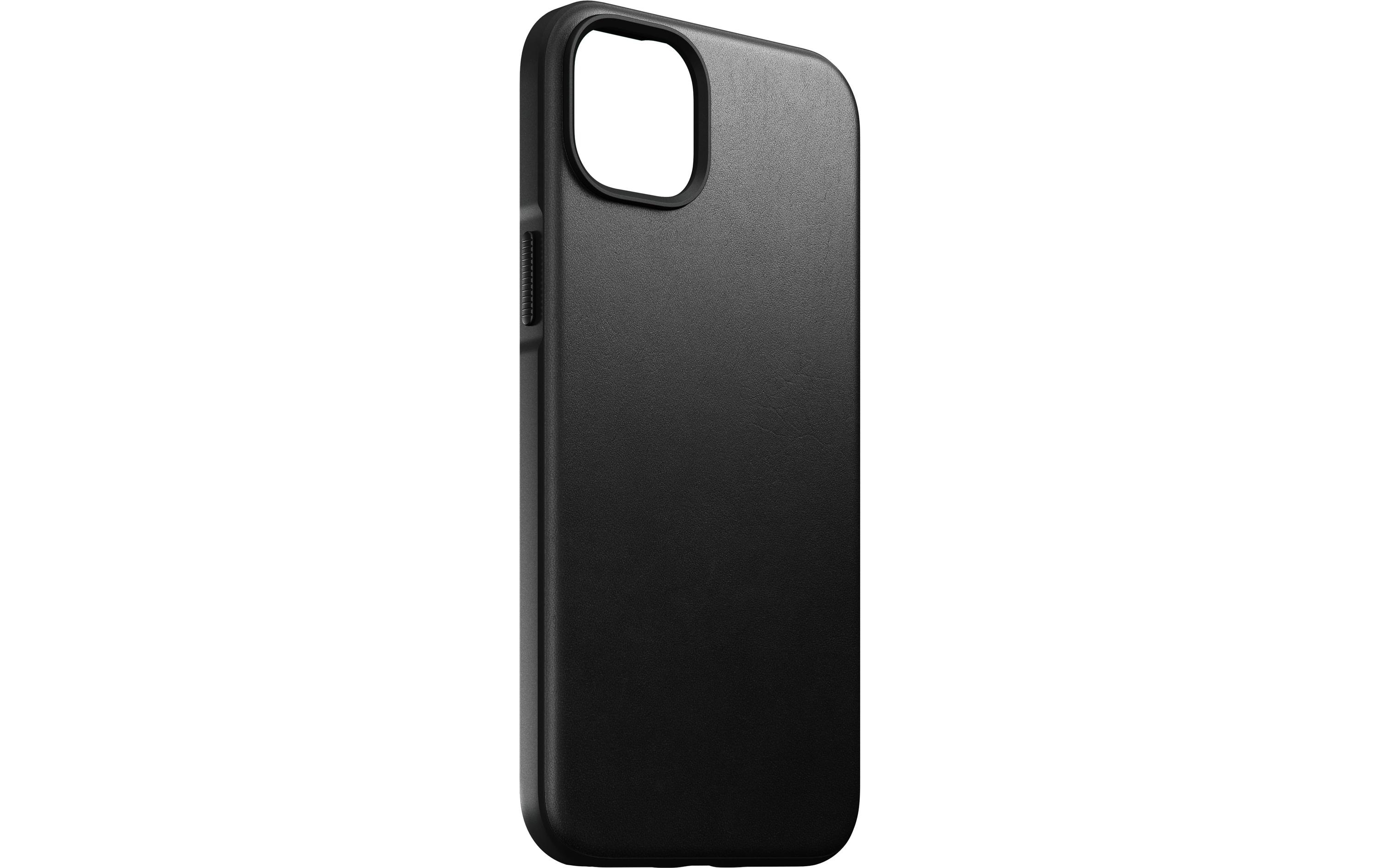 1404173_1 - Mediatech Nomad Etui Modern, Schwarz, Nomad Leder fürs iPhone 14 Plus