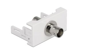 Delock Easy 45 Modul BNC Buchse 22.5x45mm, weiss