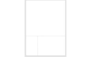 Office Focus Einzahlungsschein QR Code 90 g/m², 500 Blatt, unbedruckt
