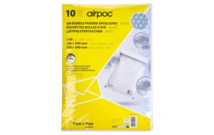 Office Focus Luftpolstertaschen, 10 Stk Innenmass 240 x 340 mm