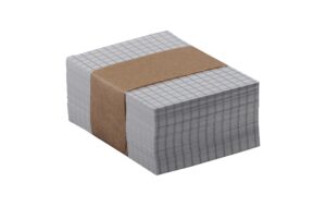 Office Focus Karteikarten recycling A8, 4 mm kariert, 100 Stk