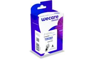 WECARE P-Touch Schriftbänder, 36 mm TZE-261, schwarz auf weiss