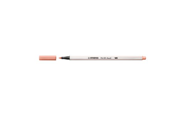 Stabilo Pen 68 brush Fasermaler hellrosa