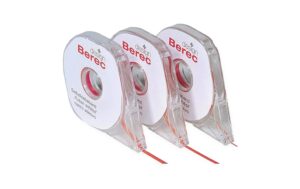 Berec Aufteilungsband 3 mm, schwarz
