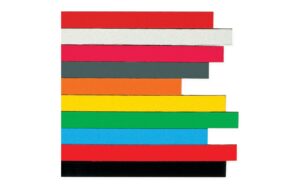 Berec Magnetstreifen, 6 Stk 10 mm x 30 cm, schwarz