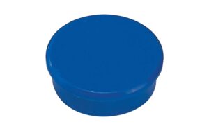 Berec Haftmagnete, 10 Stk ø 20 mm x 7,5 mm, blau