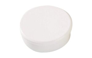 Berec, Haftmagnet Ø 20 mm, 10 Stück, Weiss ø 20 mm x 7, 5 mm, weiss