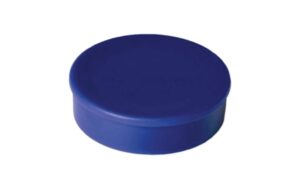 Berec, Haftmagnet Ø 30 mm, 10 Stück, Blau ø 30 mm x 7,5 mm, blau
