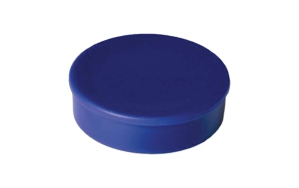 1405538 - Mediatech Berec, Haftmagnet Ø 30 mm, 10 Stück, Blau ø 30 mm x 7,5 mm, blau