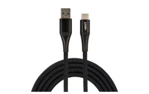 onit USB-Kabel basic A-C schwarz 1m USB 2.0 / 66W