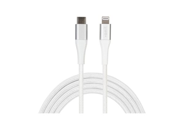 onit USB-Kabel C-lightning weiss 2m USB 2.0 / 30W / MFI kaufen Schweiz | Mediatech.ch