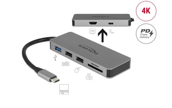 1406362_3 - Mediatech Delock Travel Kit 3 Premium Edition Dockingstation,3 in 1 Kabel,USB Stick 64GB