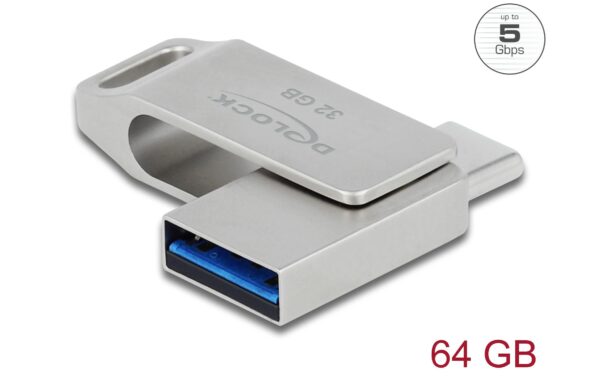 1406362_5 - Mediatech Delock Travel Kit 3 Premium Edition Dockingstation,3 in 1 Kabel,USB Stick 64GB