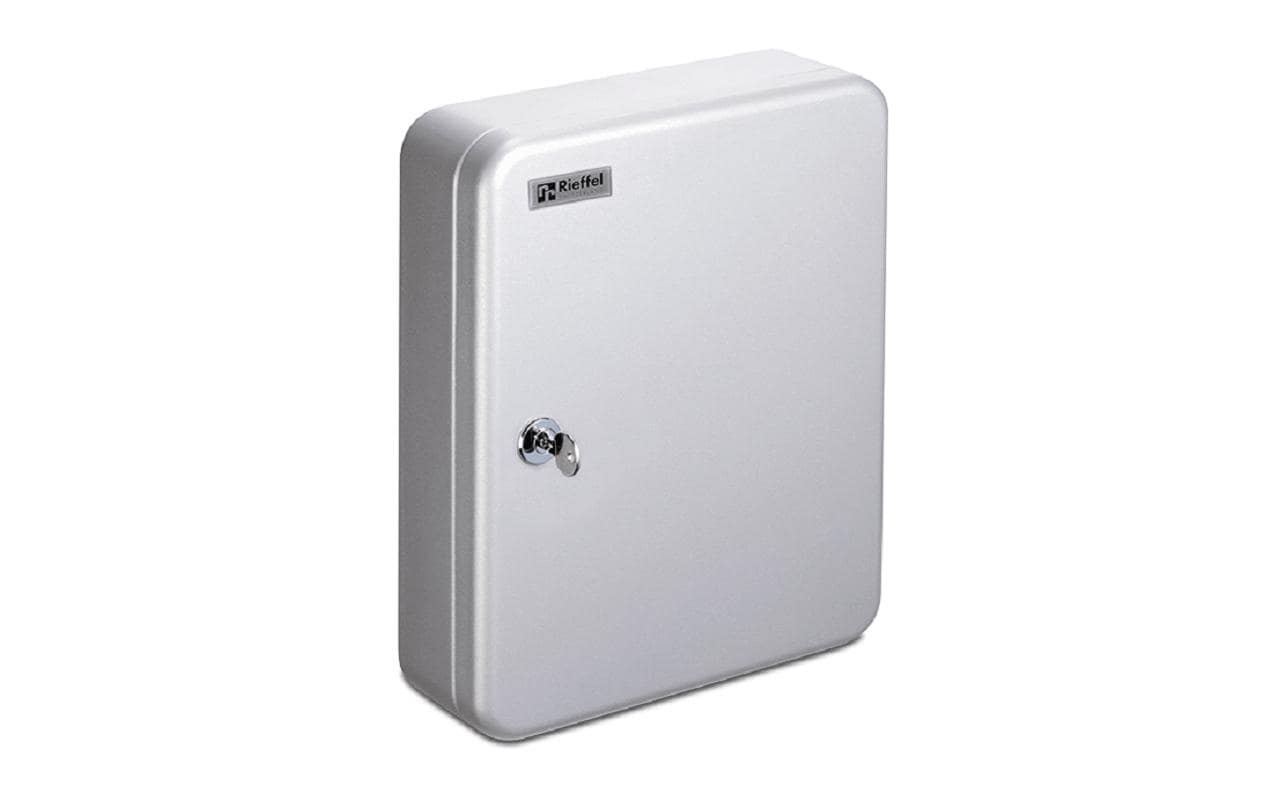 RIEFFEL Schlüsselkasten KyStor grau KR-15.42 32x24x8cm 42 Haken kaufen Schweiz | Mediatech.ch