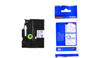 Brother P-Touch Schriftb, textil 12 mm, Band weiss, Schrift blau kaufen Schweiz | Mediatech.ch
