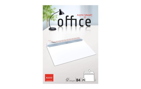Elco Couverts Office Optifix, 25 Stk B4, ohne Fenster, 120 g/m²