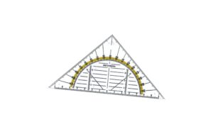 Lustran Geo-Dreieck 16 cm ohne Griff, 1 Stück
