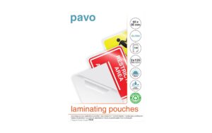 Pavo Laminier-Folientaschen 125my Visitenkarten 65 x 95 mm, 100 Stk