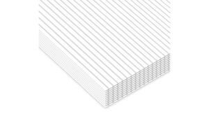 Ursus Wellkarton 260 g, 10 Stück weiss, 50 x 70 cm