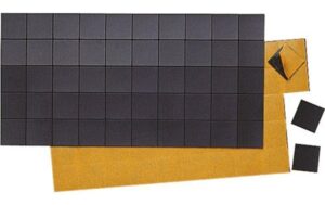 NEUTRAL Magnetquadrate Takkis, 100 Stk 20 x 20 mm