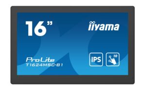 iiyama T1624MSC-B1 15, 1920x1080 HDMI, USB, Lautsprecher,  schwarz