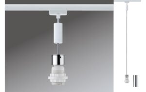Paulmann Urail 2Easy Basic Pendel max 1x20W,230V, E27 Weiss, Chrom