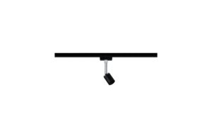 Paulmann URail Spot Pure II max1x10W GU10 schwarz matt/Chrom 230V kaufen Schweiz | Mediatech.ch