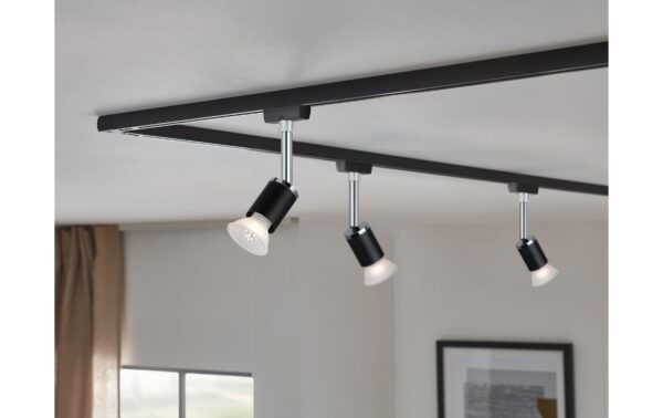 1416015_6 - Mediatech Paulmann URail Spot Pure II max1x10W GU10 schwarz matt/Chrom 230V