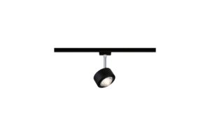 Paulmann URail Spot Aldan 1x9W Schwarz matt/Chrom 230V 2700K dimmbar