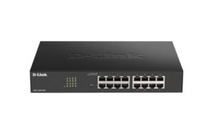 D-Link DGS-1100-16V2/E: 16 Port EasySmart 1Gbps, IGMP, 32xVLAN, QoS, Lüfterlos kaufen Schweiz | Mediatech.ch