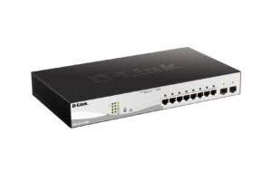 D-Link DGS-1210-10MP/E:10Port SmartSwitch 1Gbps, IGMP, 256xVLAN, QoS, Lüfterlos kaufen Schweiz | Mediatech.ch