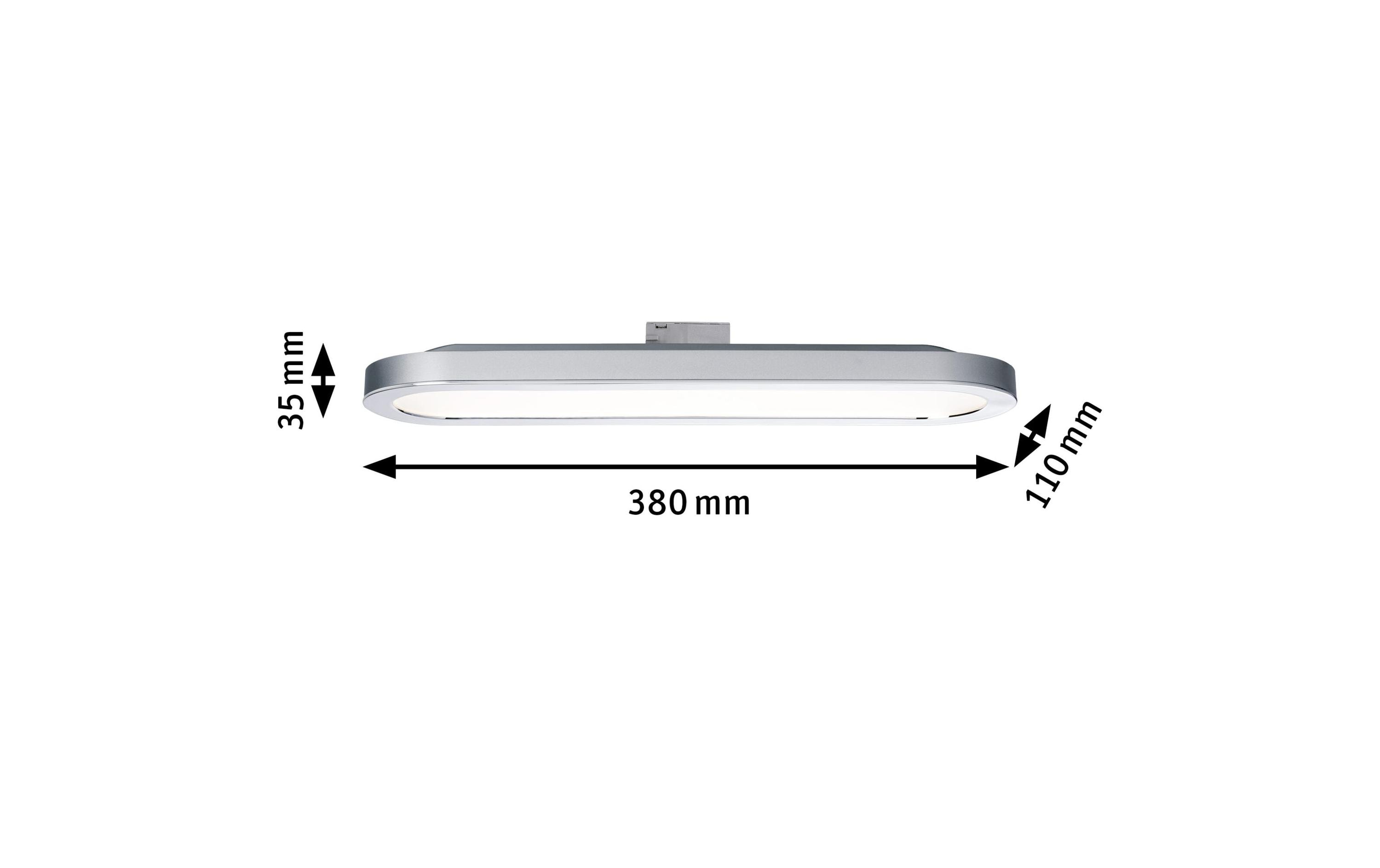 1416234_4 - Mediatech Paulmann URail System LED Panel Loop 7W Chrom matt/Chrom 230V