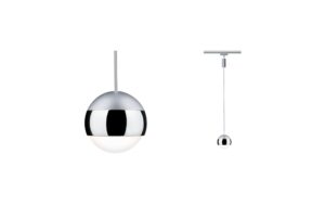Paulmann URail LED Pendel Capsule II 1x6W Chrom matt/Chrom 230V Met/Kst dimmbar