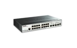 D-Link DGS-1510-20/E: 20 Port Smart Switch 16xGigabit, 4xSFP shared, L2,