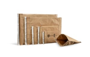 Brieger Versandtasche aus Papier 245 x 381 mm , braun, 100Stück