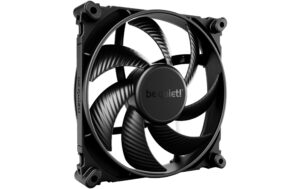 Gehäuselüfter BQ! Sil. Wings 4 14CM 140x140x25mm, 12V, 13.6dBA
