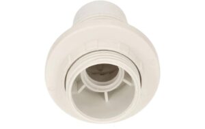 Max Hauri Lampenfassung E14 Randmantel weiss, M10x1 kaufen Schweiz | Mediatech.ch