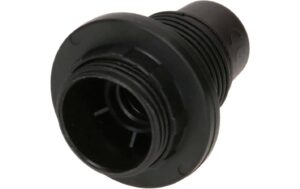 1417780 - Mediatech Max Hauri Lampenfassung E14 Randmantel schwarz, M10x1 kaufen Schweiz | Mediatech.ch