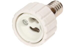 Max Hauri Lampenfassung Adapter weiss, E14 auf GU10 kaufen Schweiz | Mediatech.ch