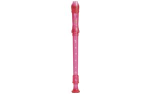Yamaha YRS-20GP Blockflöte Sopran 3-teilig, Deutsches System, trans. pink