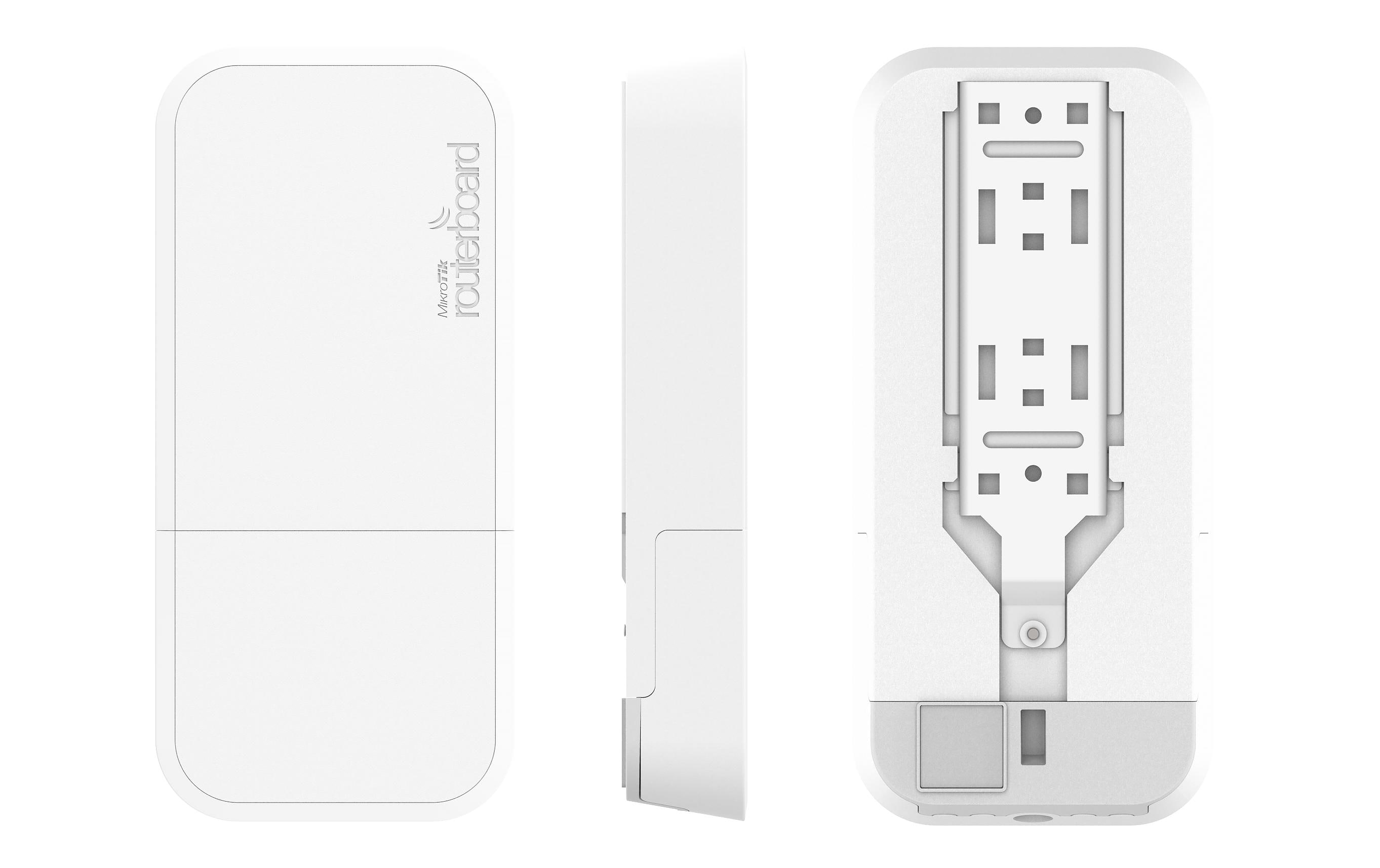 1418676_1 - Mediatech MikroTik wAP 60G WLAN-AD: Empfänger, 200m 60Ghz, 60°Sektor,PoE, Punkt-zu-MultiPunkt