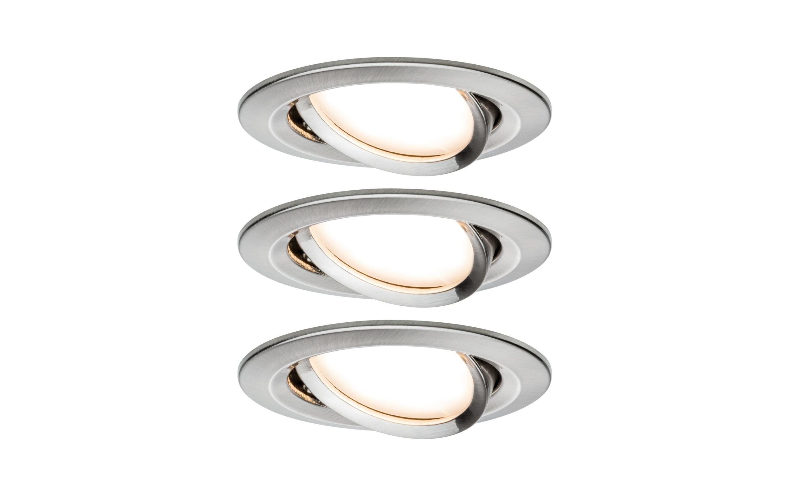 1420441 - Mediatech Paulmann EBL Set Nova Coin schwenkbar LED 3x6W 2700K 230V Eisen geb kaufen Schweiz | Mediatech.ch