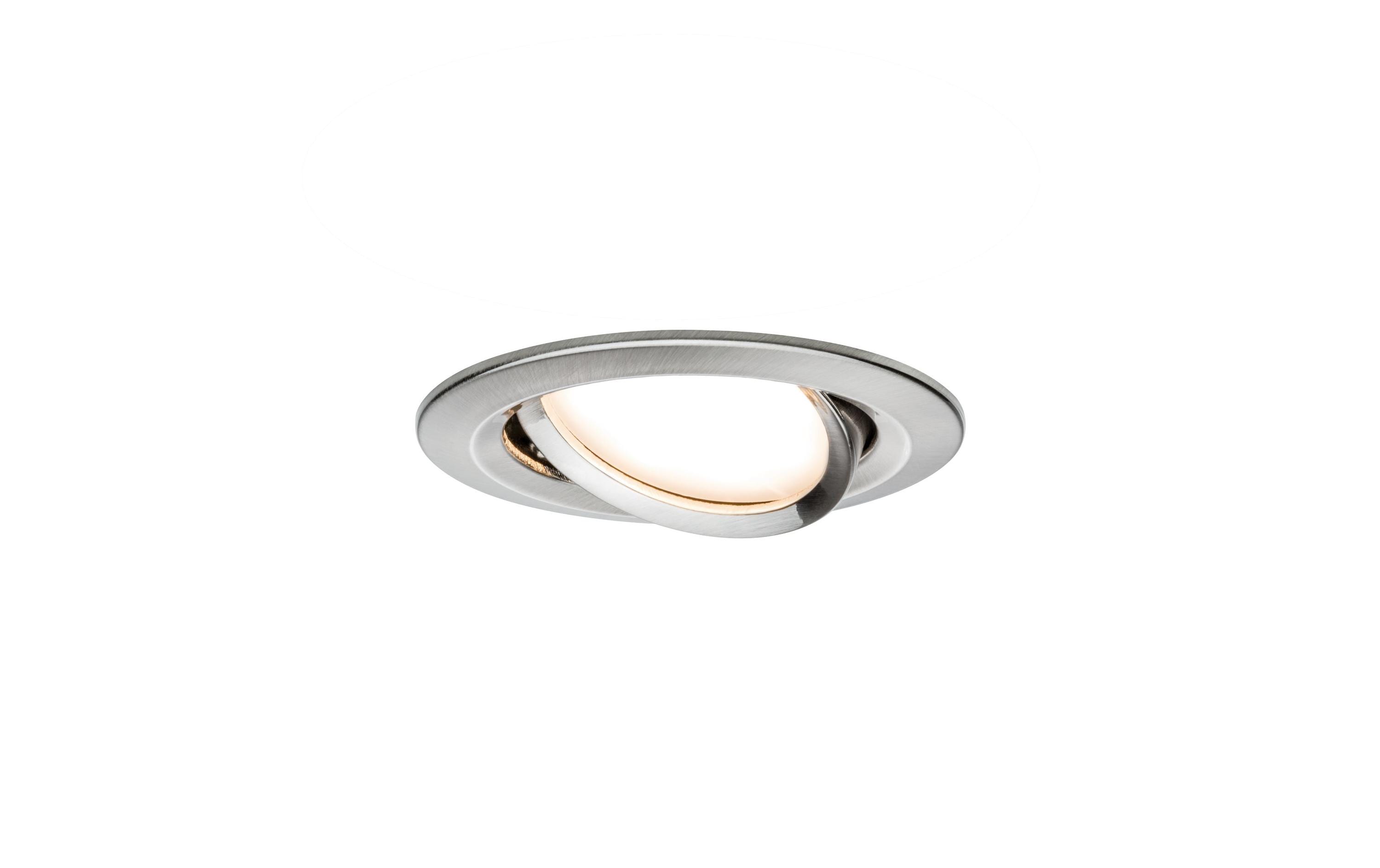 1420441_3 - Mediatech Paulmann EBL Set Nova Coin schwenkbar LED 3x6W 2700K 230V Eisen geb