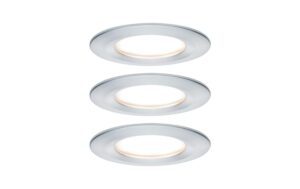 Paulmann EBL Set Nova Coin starr LED 3x6W 2700K 230V Alu ged kaufen Schweiz | Mediatech.ch