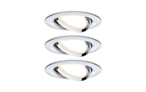 Paulmann EBL Set Nova Coin 3-stepdim 3x6W 2700K 230V Chrom kaufen Schweiz | Mediatech.ch