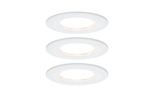 Paulmann EBL Set Nova Coin 3-stepdim starr 3x6W 2700K 230V Weiss matt kaufen Schweiz | Mediatech.ch