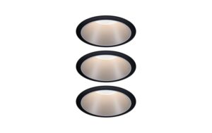 Paulmann Set Cole Coin 3StepDim 3x6W 2700K 230V schwarz silber mt kaufen Schweiz | Mediatech.ch