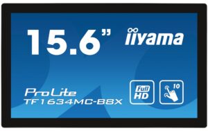 iiyama TF1634MC-B8X 15.6 Touchscreen, IPS 1920x1080, DP, HDMI, VGA
