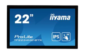 iiyama TF2234MC-B7X 21.5 Touchscreen, IPS 1920x1080, VGA, DP, HDMI