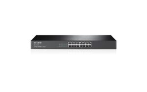 TP-Link TL-SF1016: 16Port Switch 100Mbps, Autouplink, int. NT, lüfterlos,